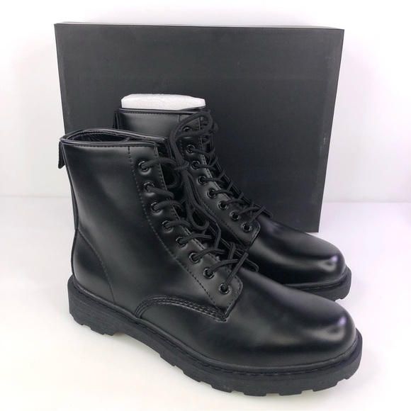 INC International Concepts Brody Black Mismatch Boots 9.5/10 main image 5